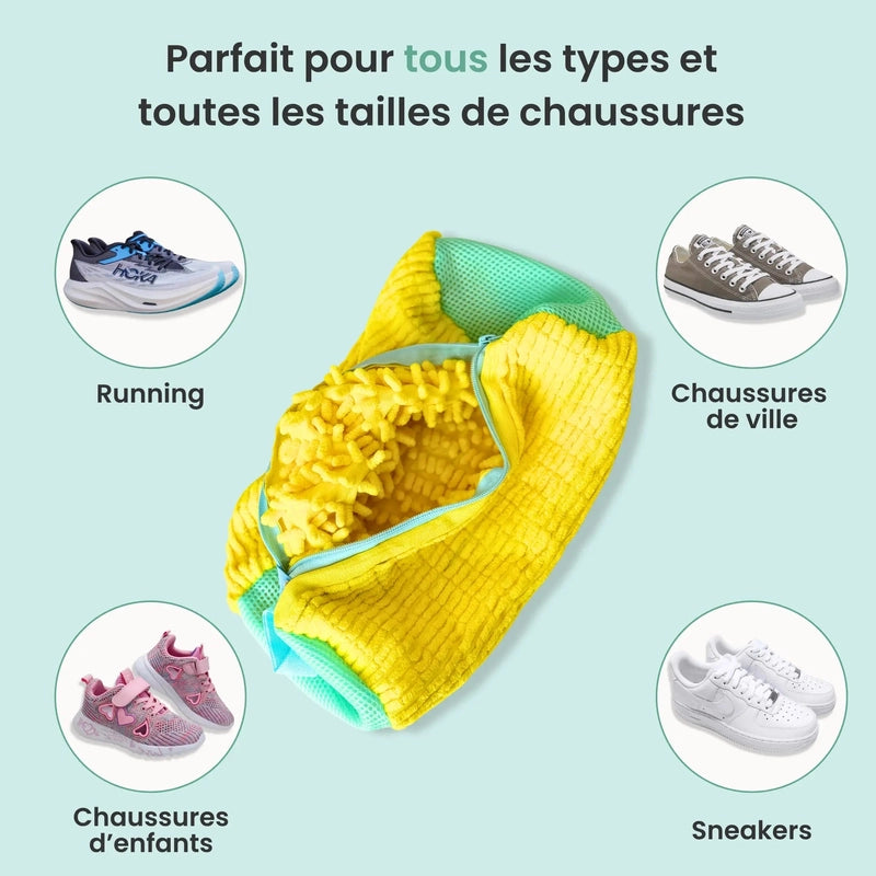 Cocoon Sneak™ – Sac de lavage pour chaussures | Sualina